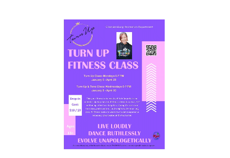 Turn Up and Turn Up & Tone – Fitness Class | Chambersburg Rec Department