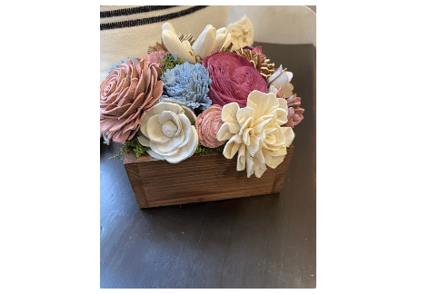 Ladies Night, Wood Flower Bouquet Workshop | Hamme & Stain, Chambersburg