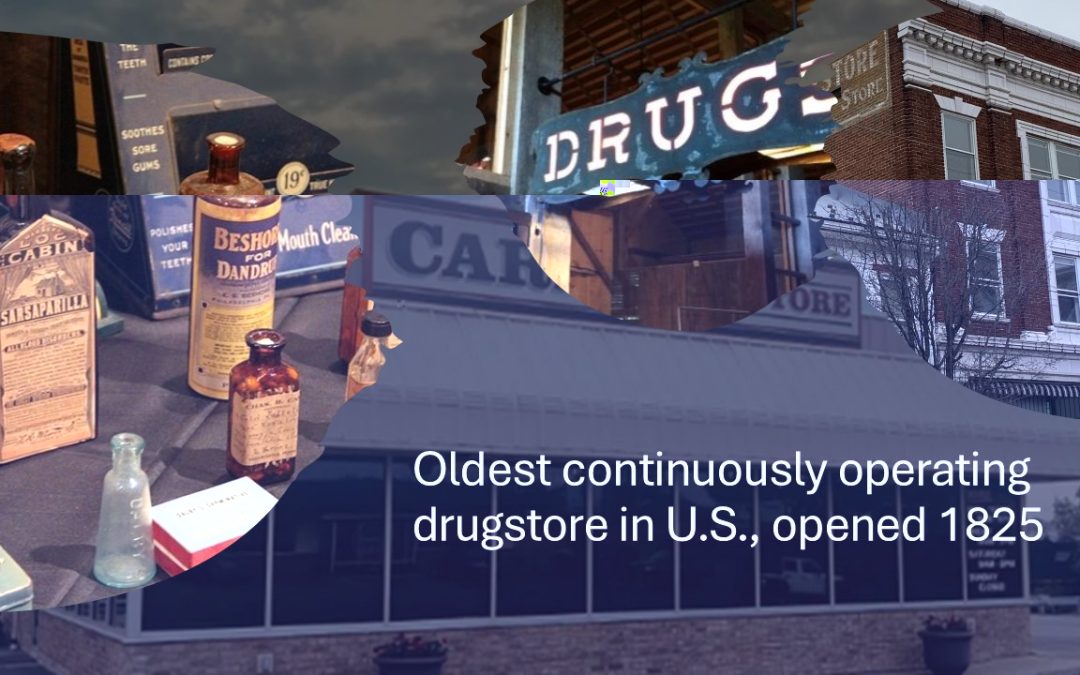 Carl’s Drugstore Exhibit at Allison-Antrim Museum