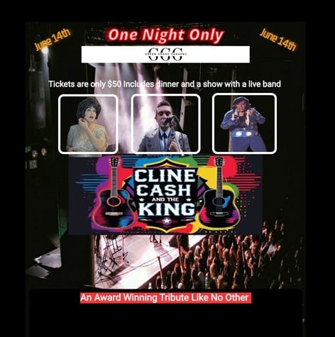 Cline, Cash, and the King | Green Grove Garden, Greencastle