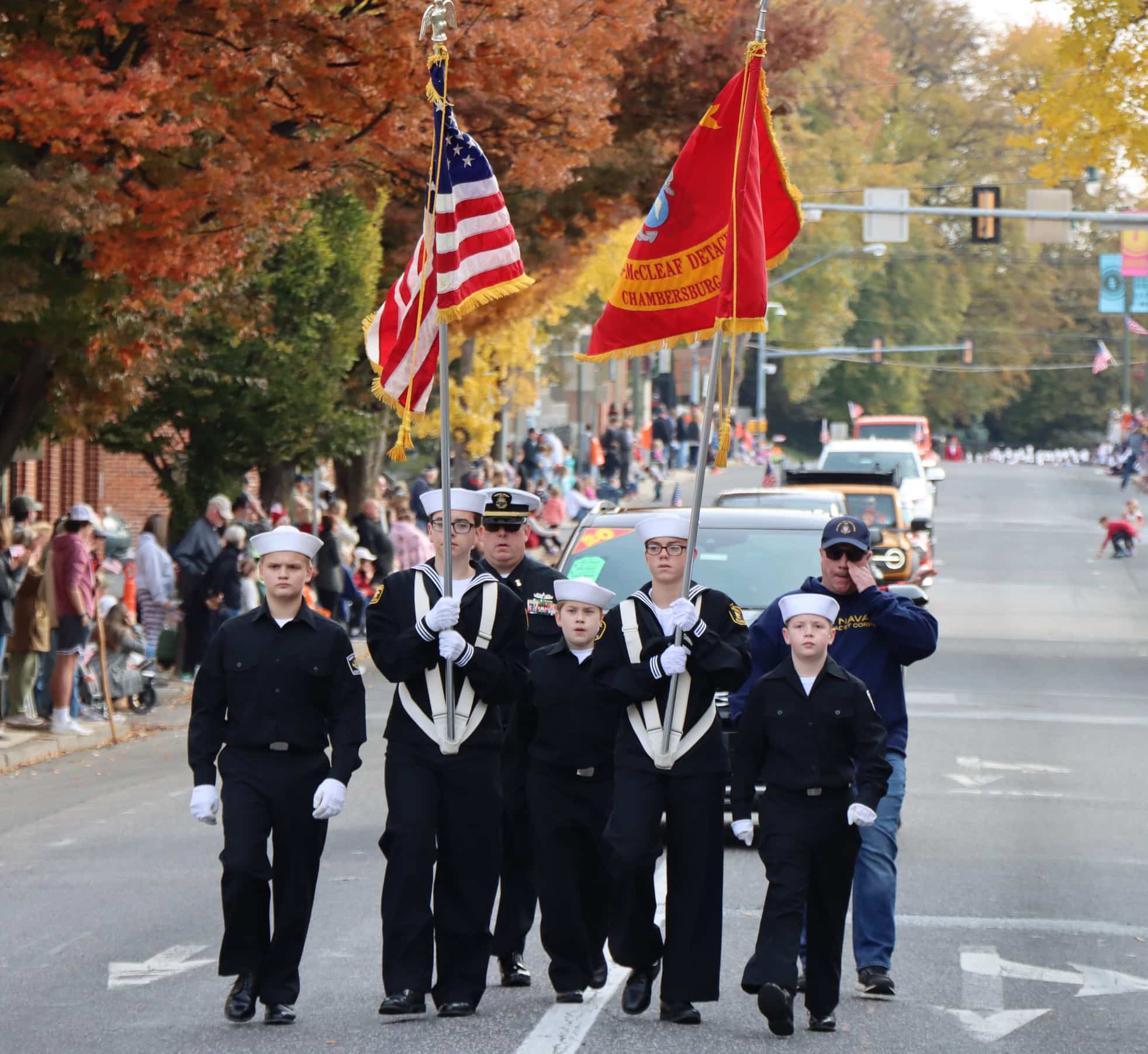 Parade America250PA Parade photo from Downtown Chambersburg, PA in Franklin County (pretend it's America250PA thoooo ;) )