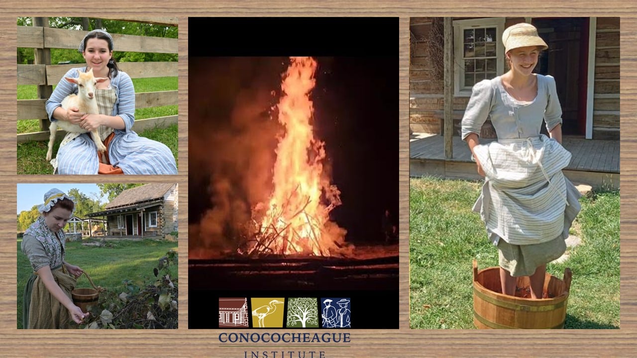 1775 Harvest on the Homestead is a living history with a lot of fun.