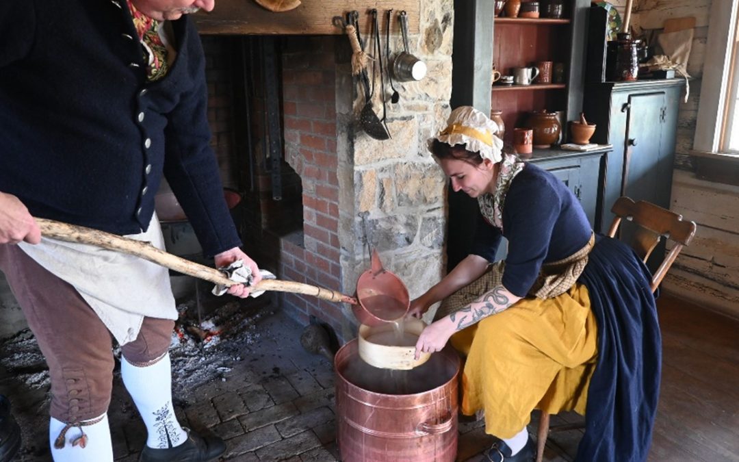 1775 Harvest on the Homestead at Conococheague Institute