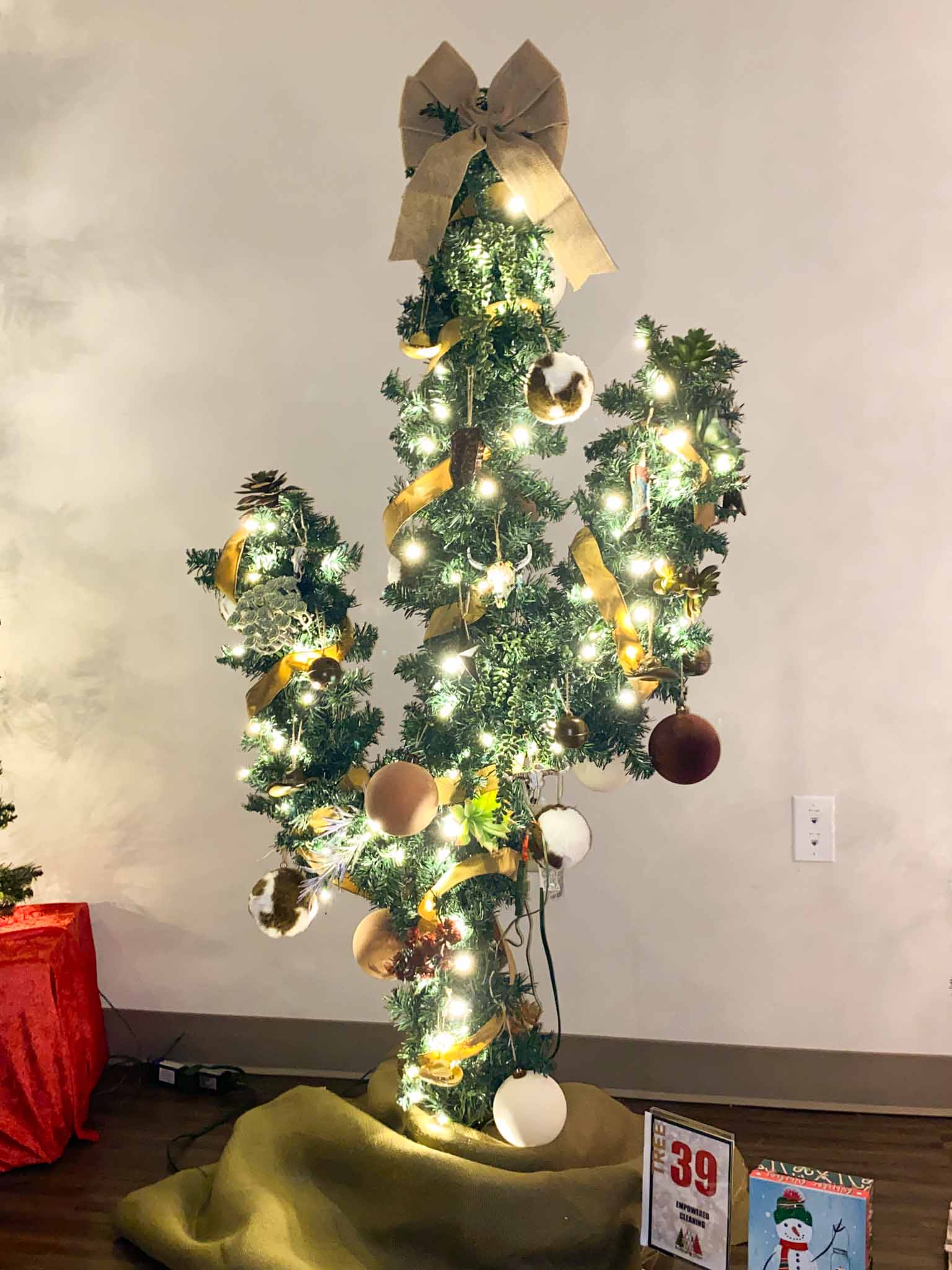 Tree (39) Empowered Cleaning Cactus Tree at Festival of Trees