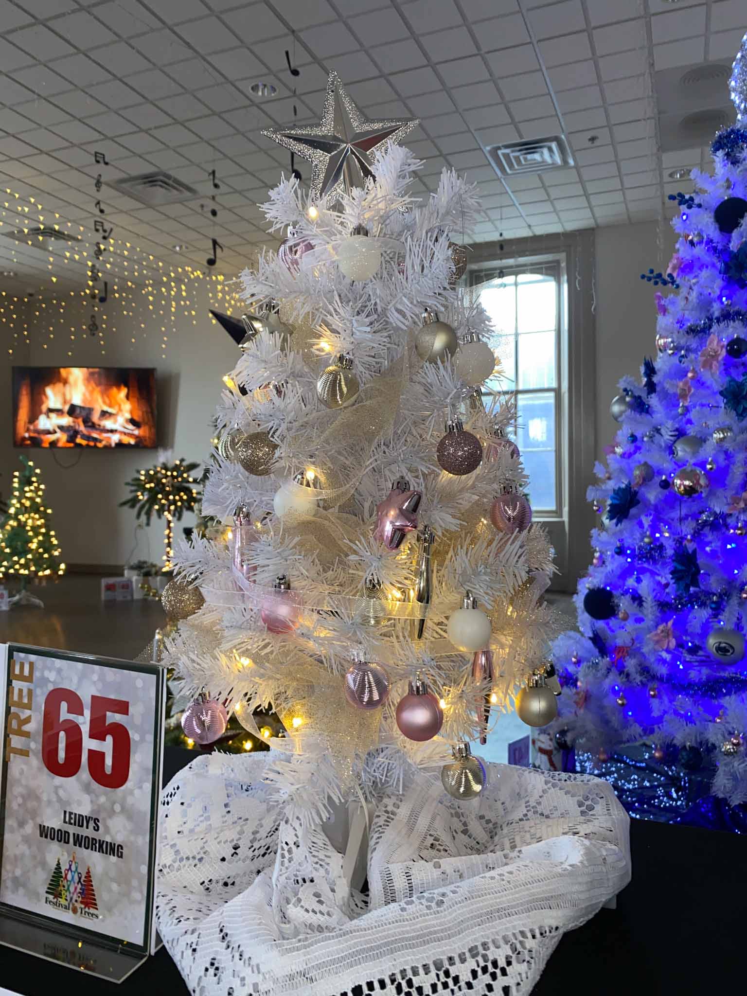 Tree (65) Leidy's Custom Woodworking Tree at Festival of Trees
