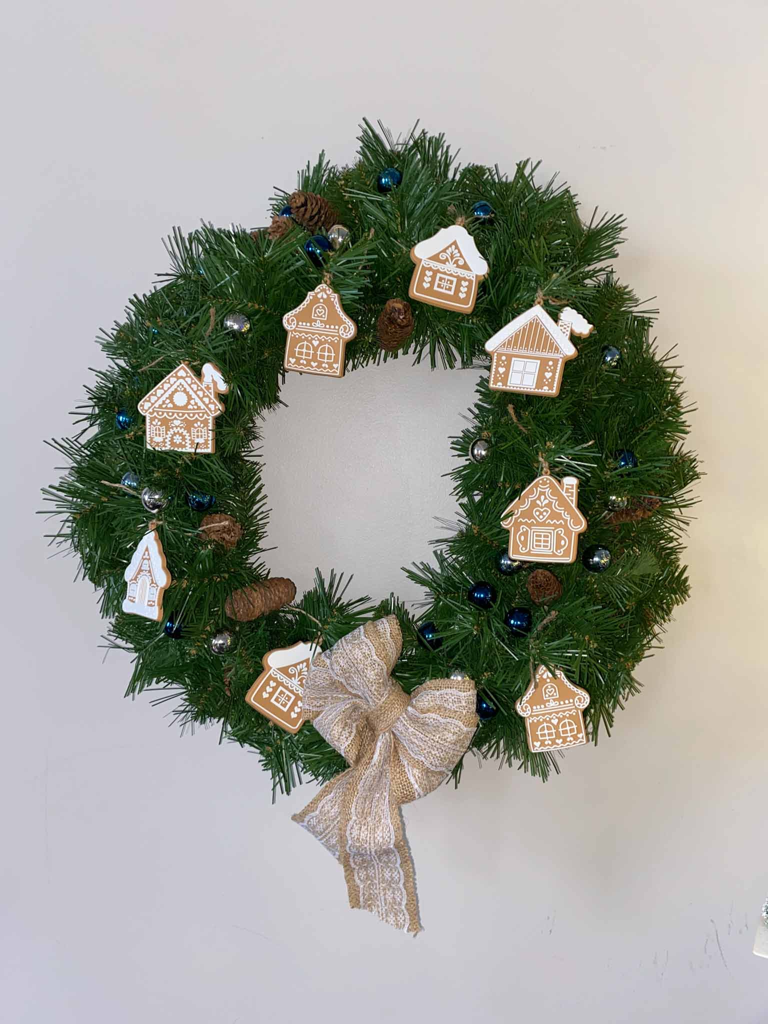 Wreath (15) Wreath O is Mercy House Wreath at Festival of Trees