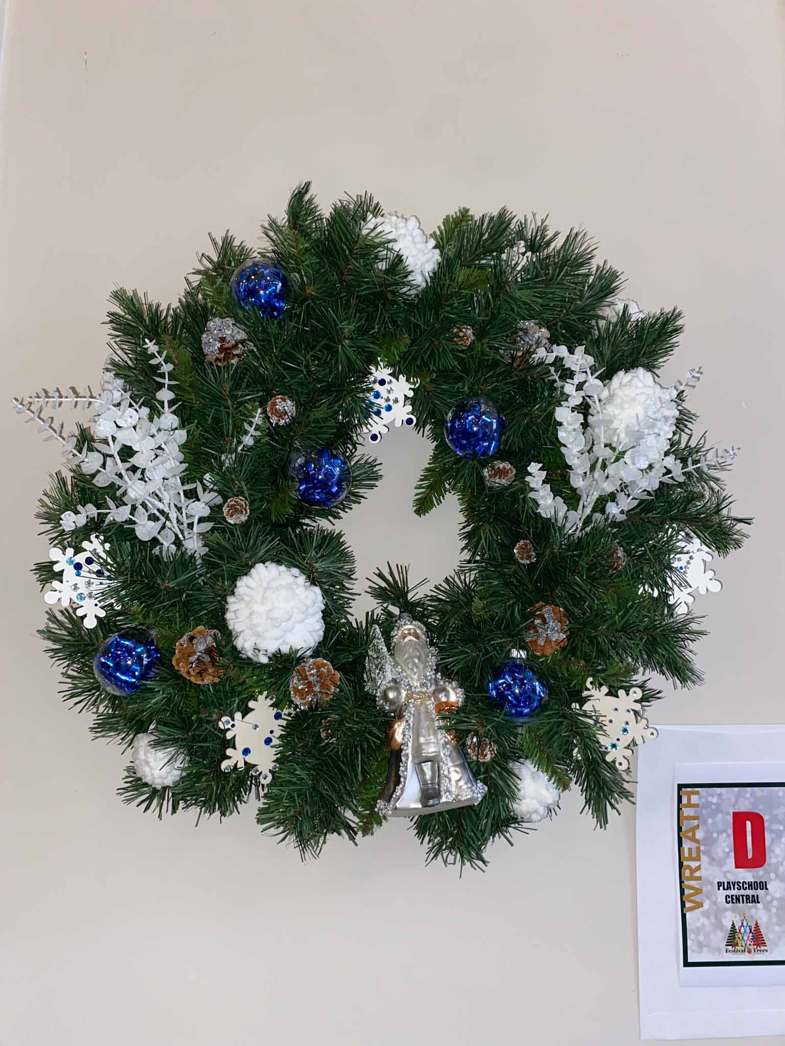 Wreath (4) Wreath D - Play School Central Wreath at Festival of Trees