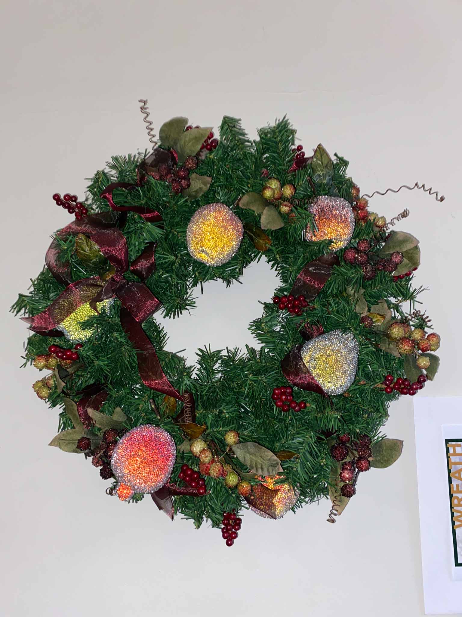 Wreath (6) Wreath F - Downtown Chambersburg Inc. Wreath in Festival of Trees