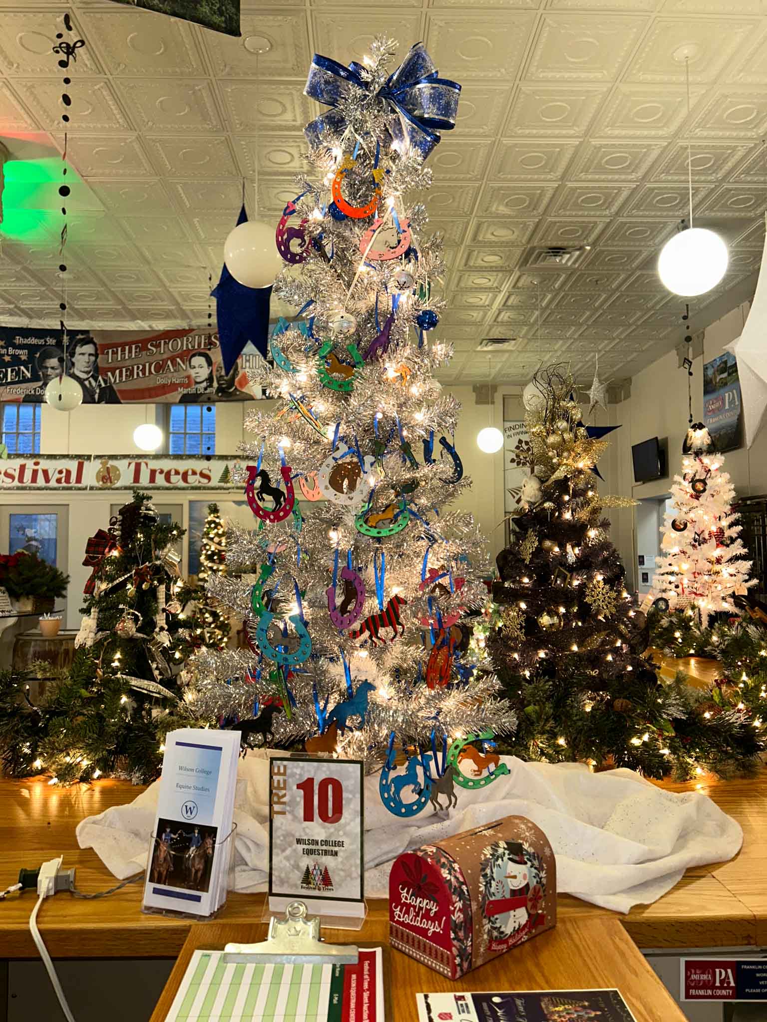 tree-fot (10) Wilson College Equestrian School Festival of Trees