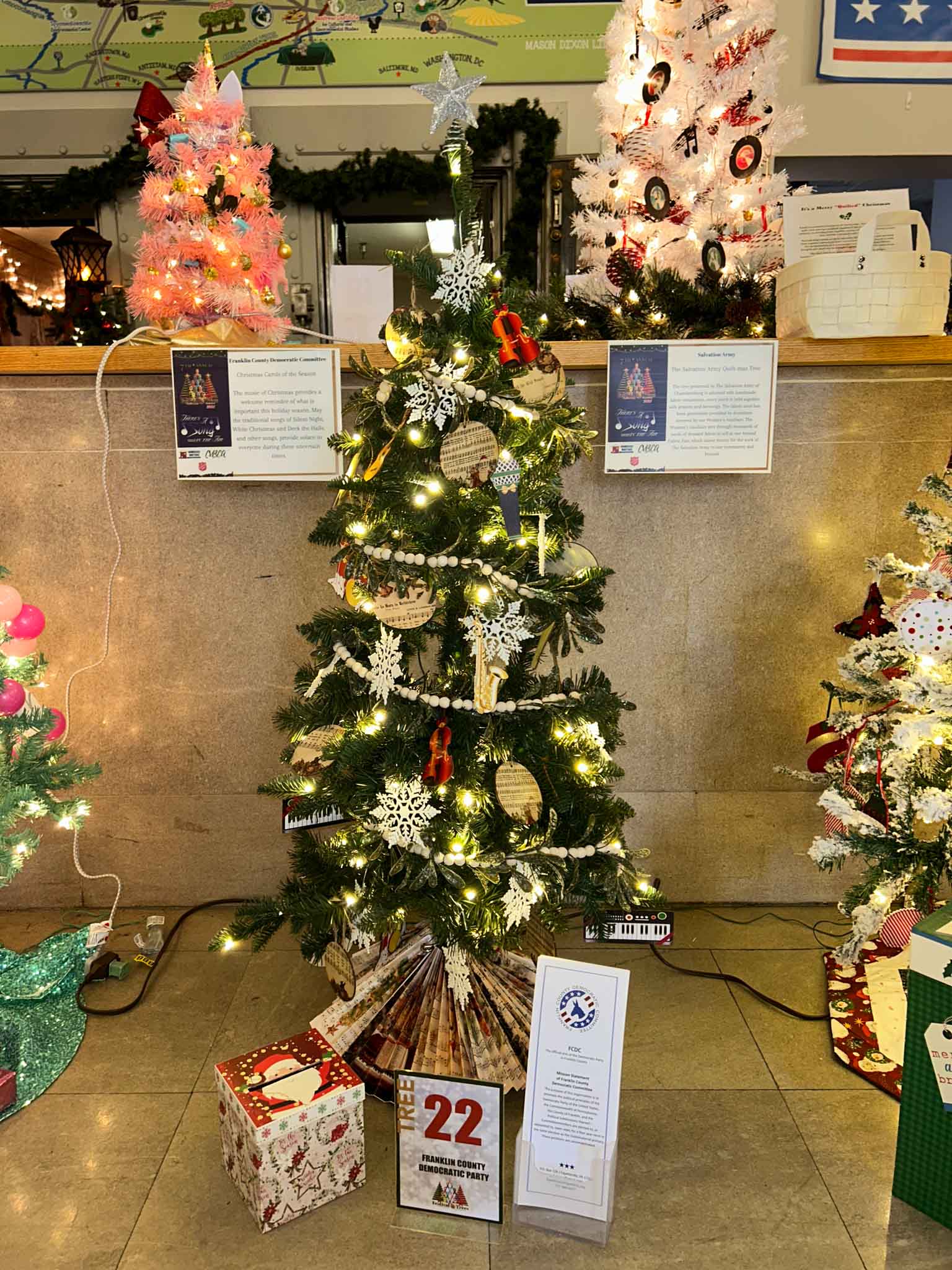 tree-fot (22) Franklin County Democratic Committee Tree at Festival of Trees