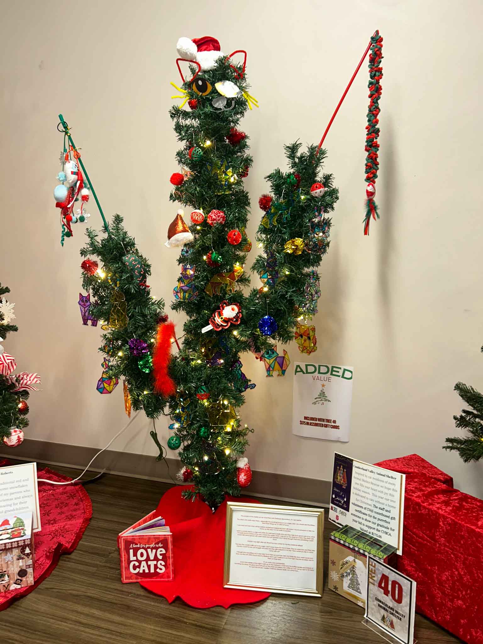 tree-fot (40) Cumberland Valley Animal Shelter Cactus Tree at Festival of Trees