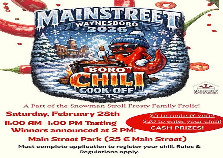 Mainstreet Chili cookoff 2026