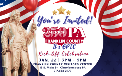 America250PA Franklin County Kick Off Celebration Is Jan. 22