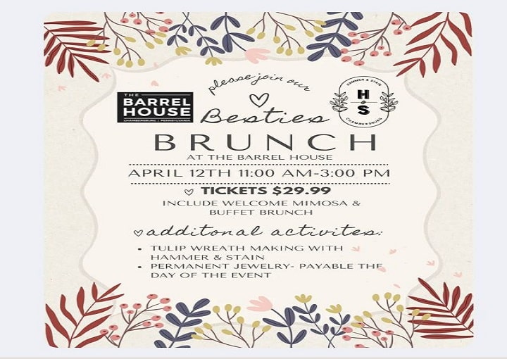 Besties Brunch Barrel House