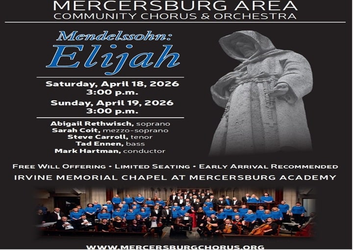 Mercersburg Community Chorus Elijah