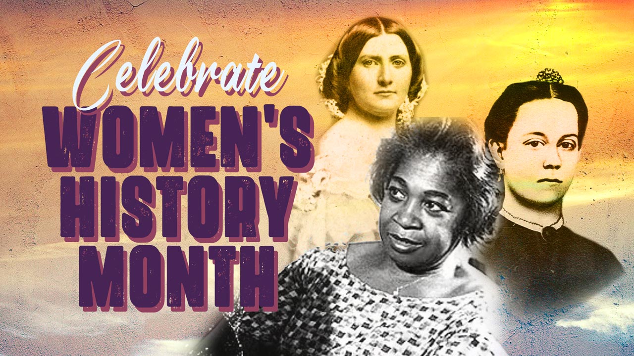 Women's History Month webpage image for Explore Franklin County, PA