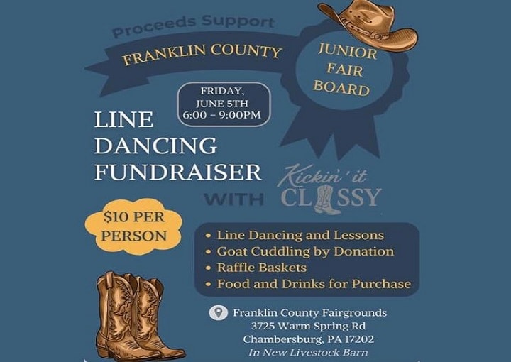 Line Dancing Fundraiser | Franklin County Fairgrounds, Chambersburg