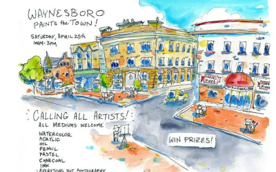 Waynesboro Paints The Town