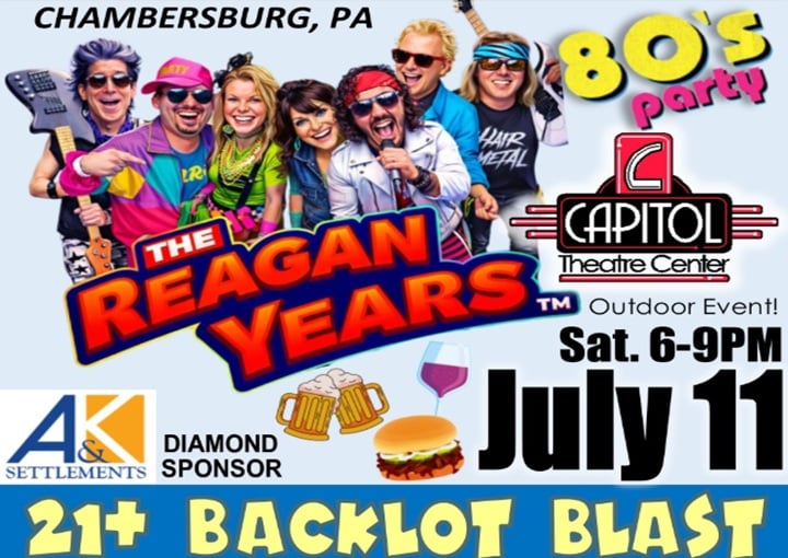 21+ BACKLOT BLAST 2026 | Capitol Theatre, Chambersburg