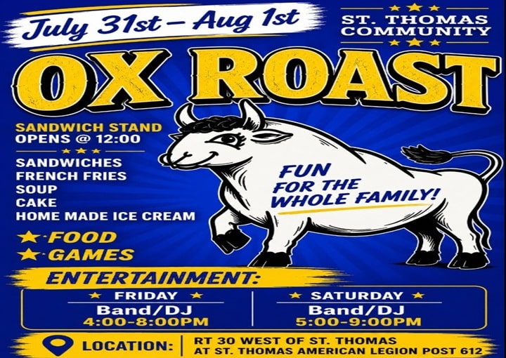 St. Thomas Community Ox Roast | St. Thomas Legion