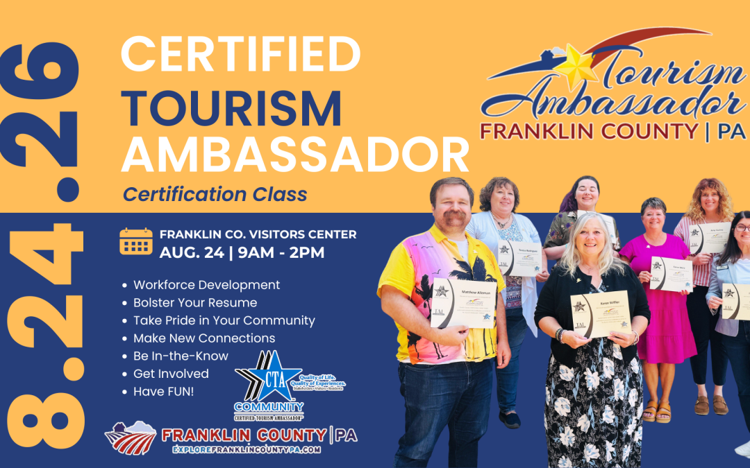 Become a Certified Tourism Ambassador!