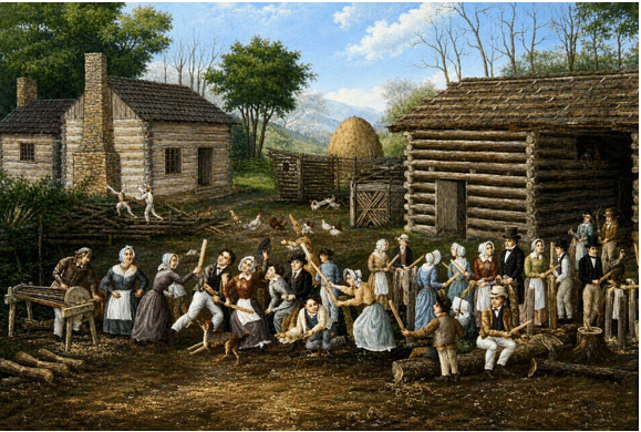Doug Reed, log cabin expert, is September Speaker at Allison-Antrim.