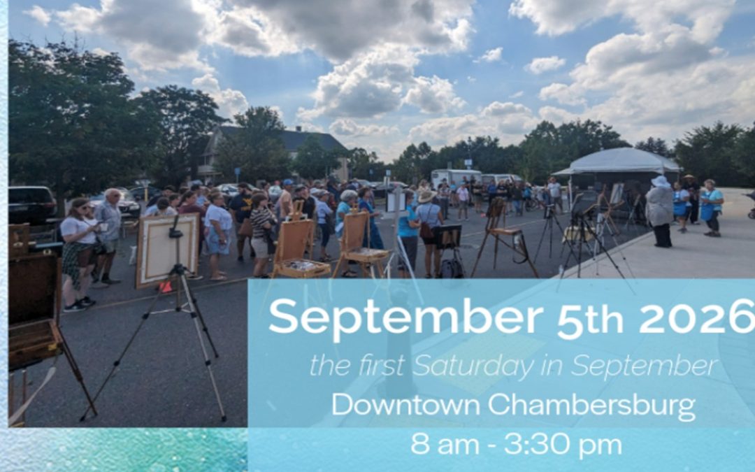 Plein Air Art Festival Takes To Streets of Downtown Chambersburg