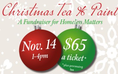 Homeless Matters Presents A Christmas Tea